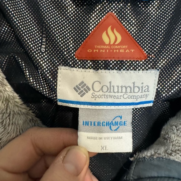 Columbia Women's Interchange Omni-Heat Quilted Jacket Coat size XL - Picture 3 of 11